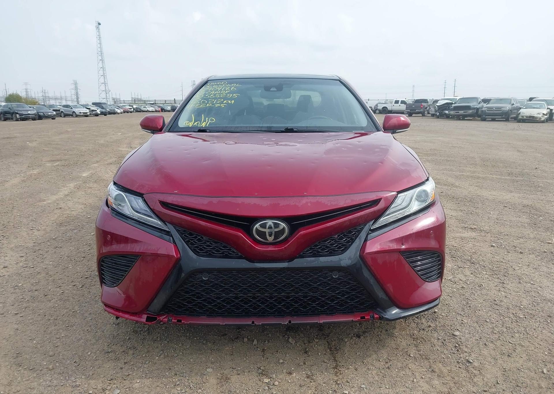 2018 TOYOTA CAMRY XSE