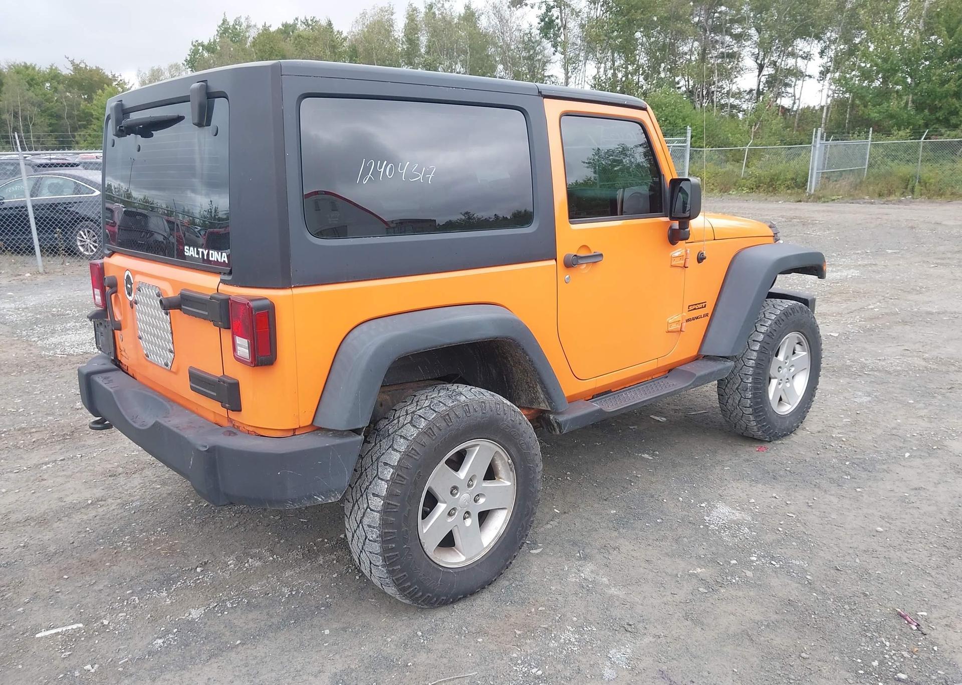 2012 JEEP WRANGLER SPORT