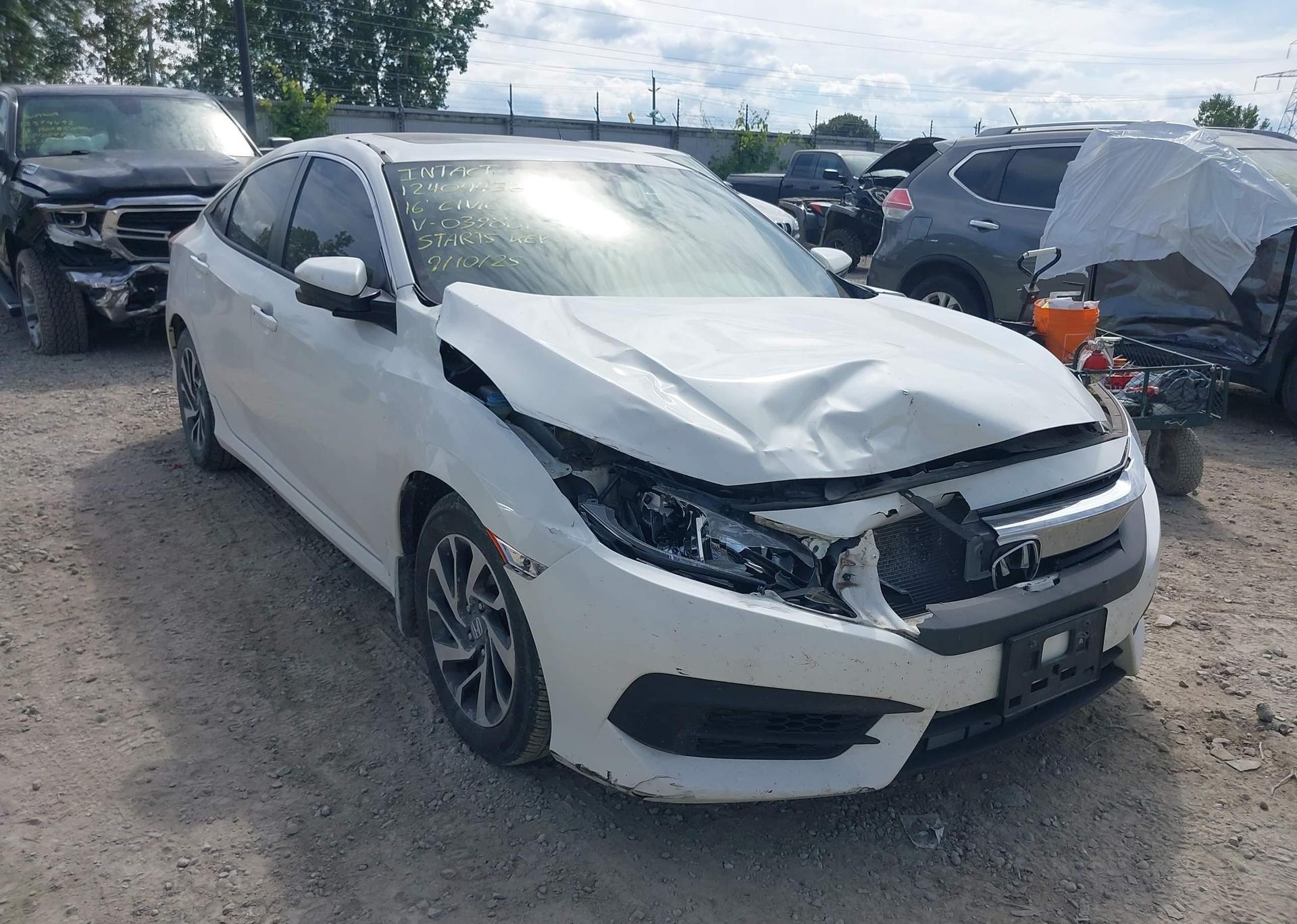 2016 HONDA CIVIC