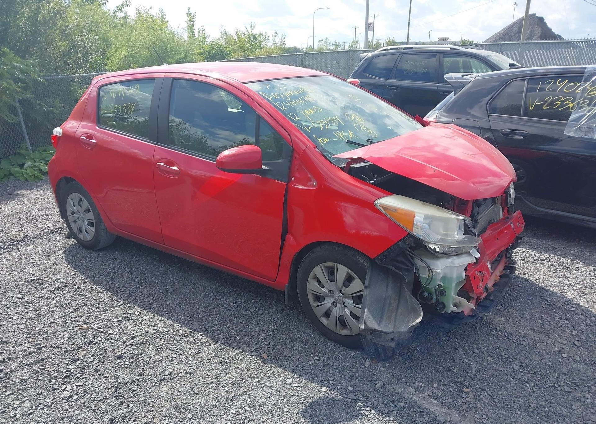 2012 TOYOTA YARIS