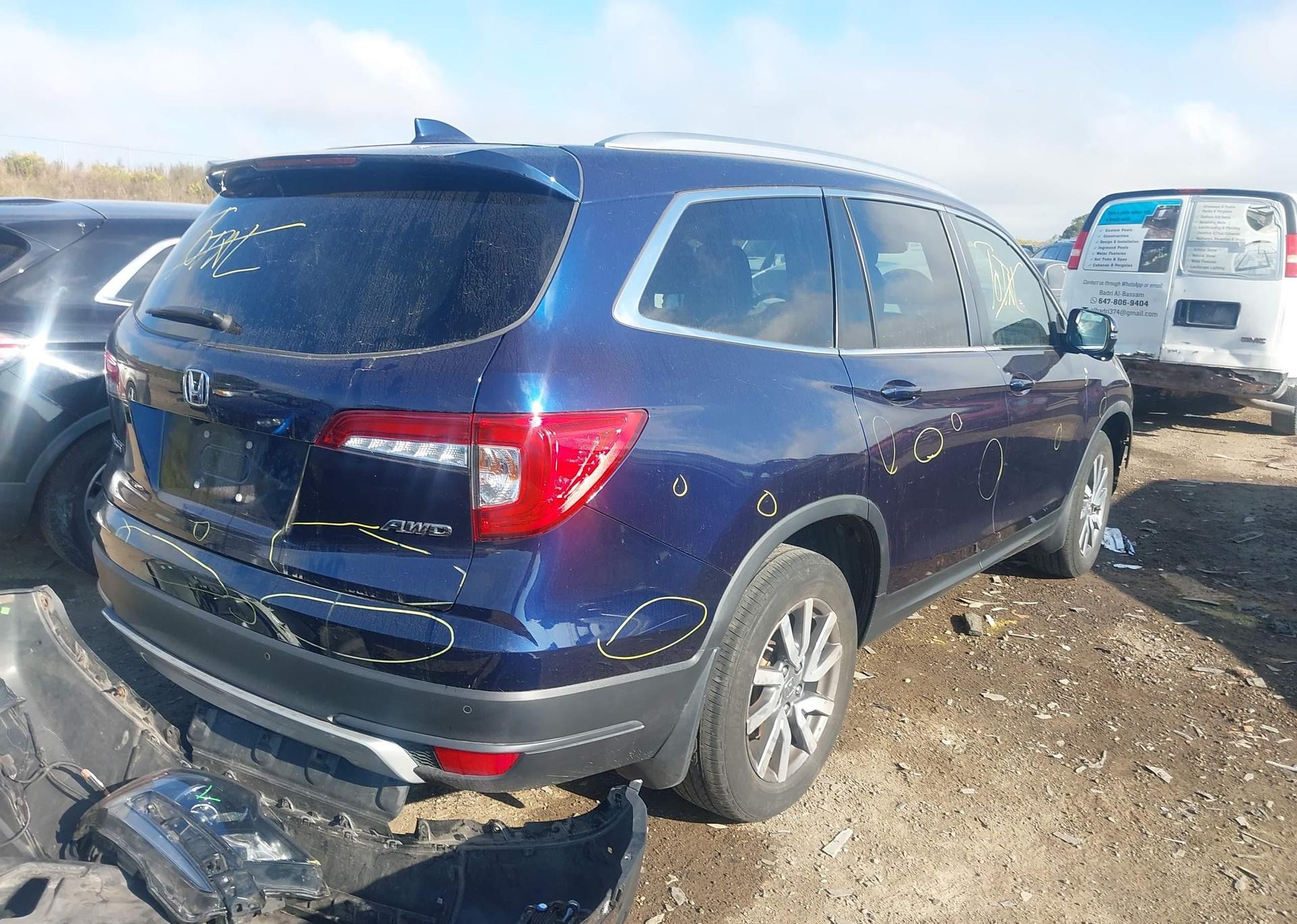 2022 HONDA PILOT EX-L NAVI