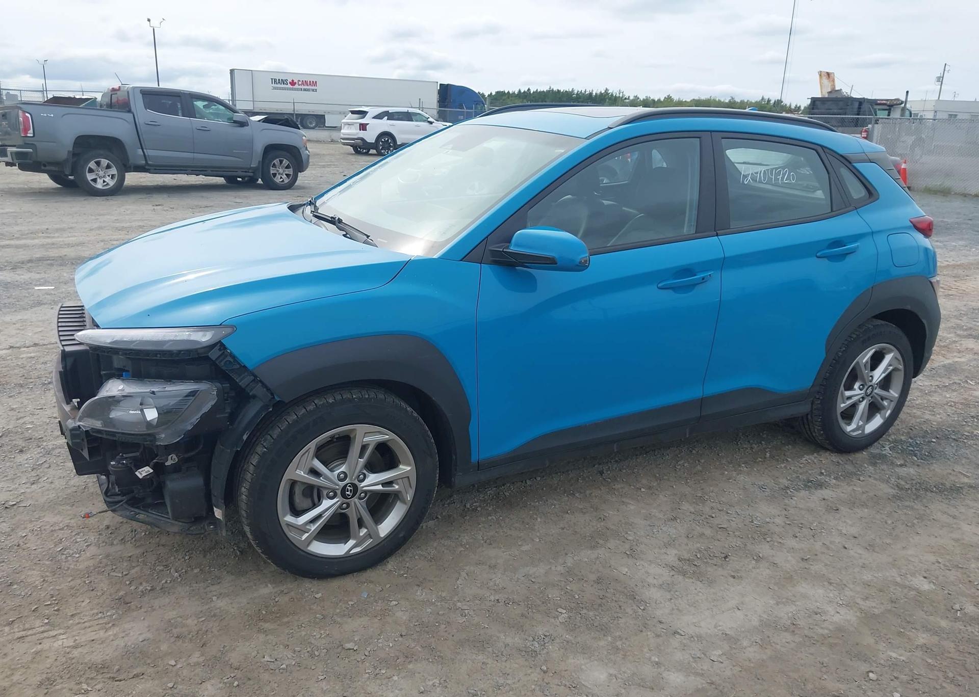 2022 HYUNDAI KONA PREFERRED AWD WITH SUN AND LEATHER PACKAGE