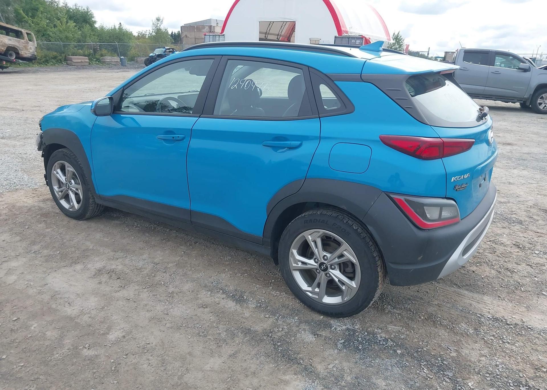 2022 HYUNDAI KONA PREFERRED AWD WITH SUN AND LEATHER PACKAGE