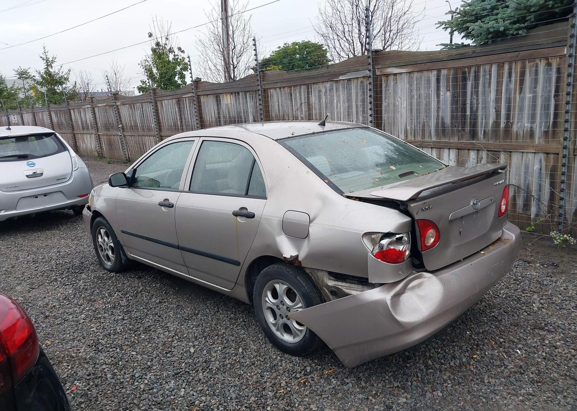 2003 TOYOTA COROLLA