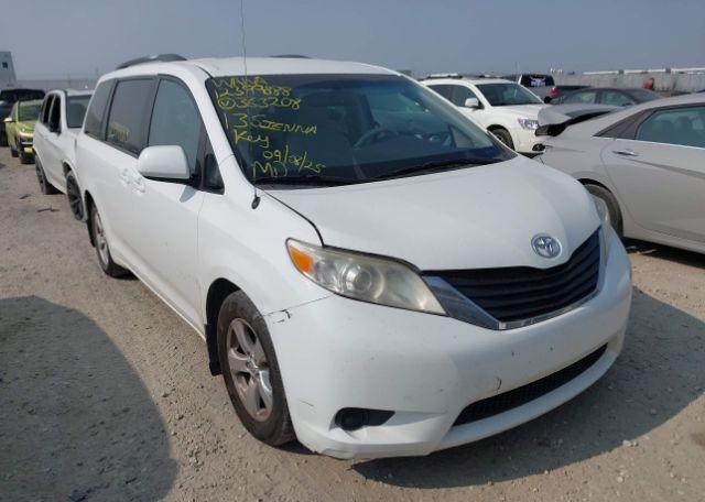 2013 TOYOTA SIENNA LE V6