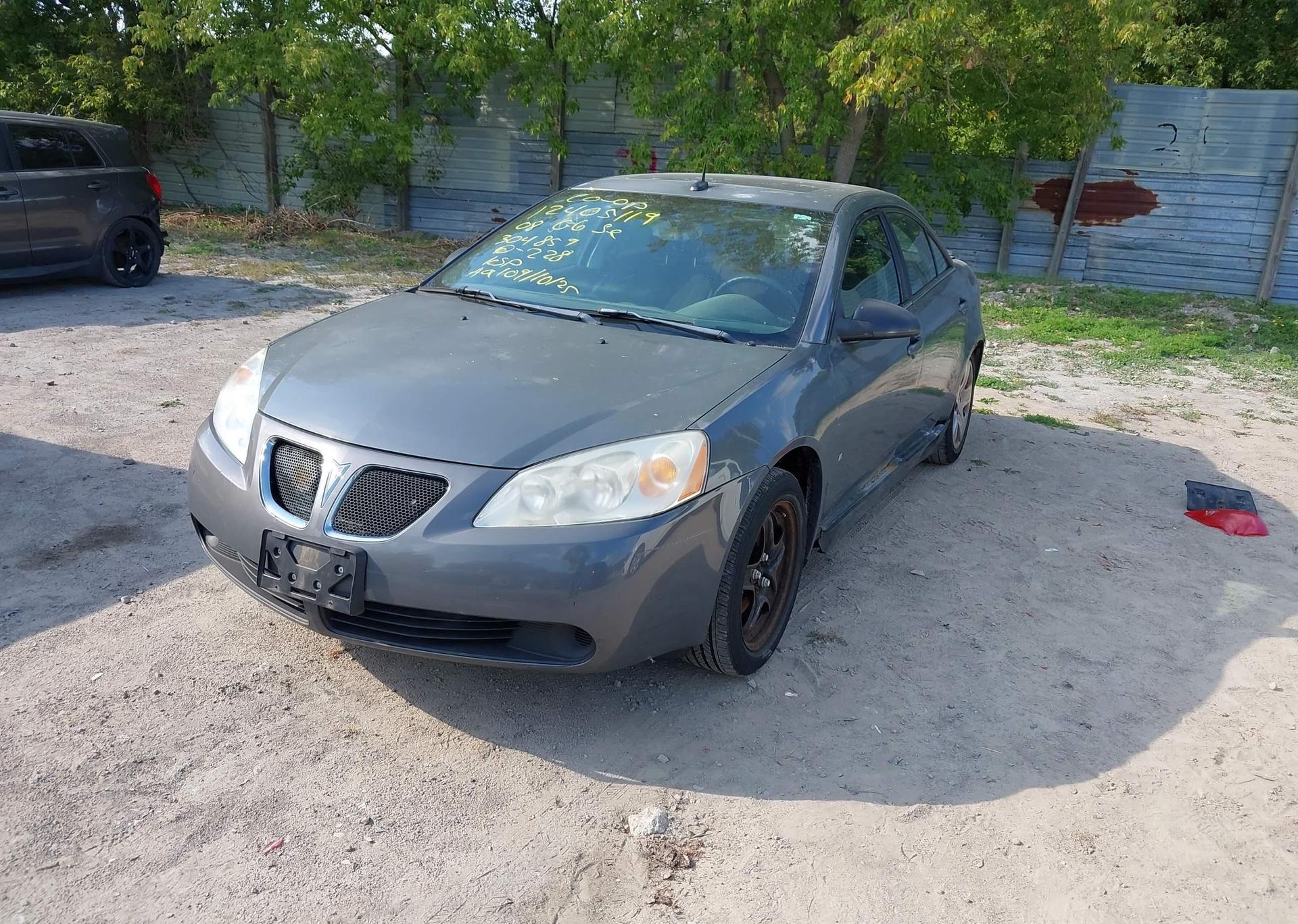 2008 PONTIAC G6 SE