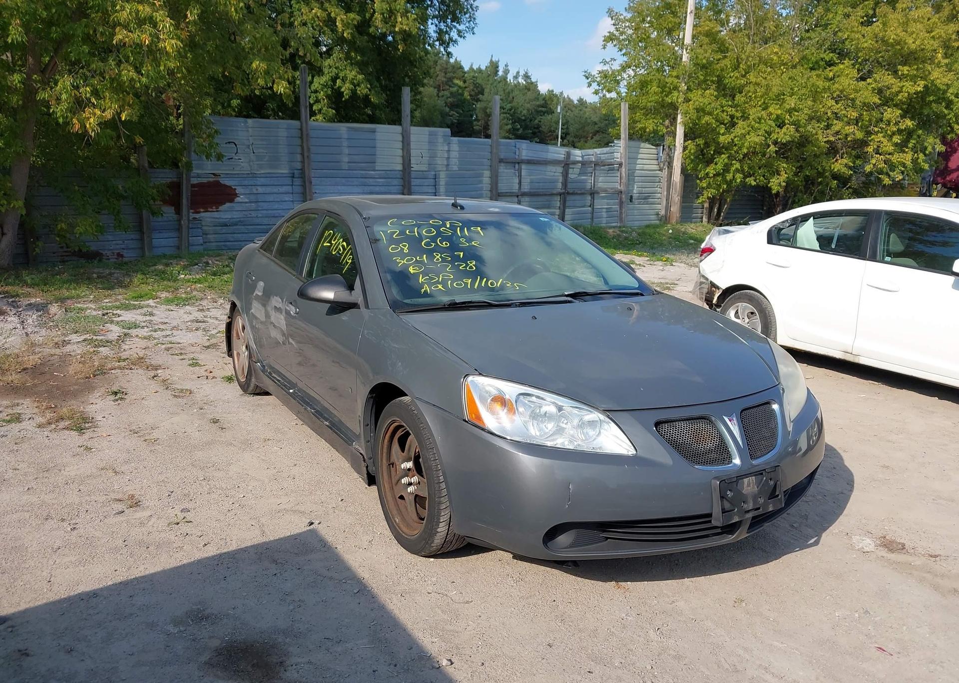 2008 PONTIAC G6 SE