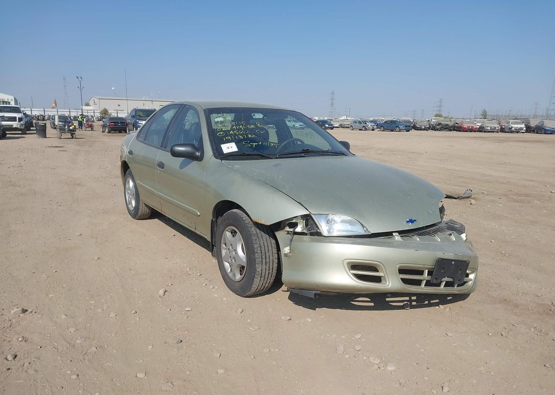 2002 CHEVROLET CAVALIER CNG