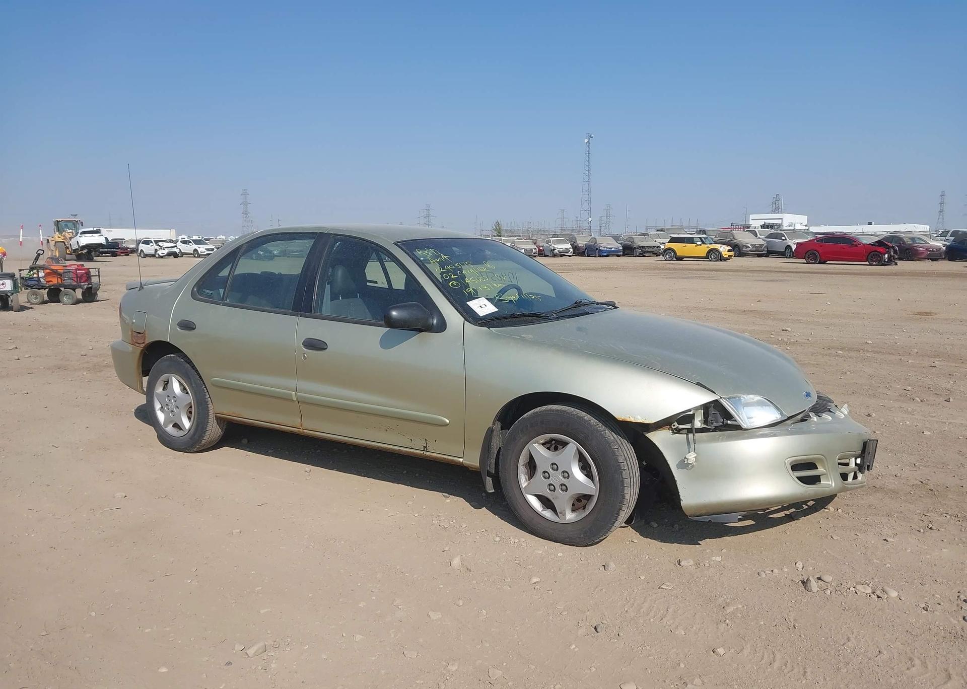 2002 CHEVROLET CAVALIER CNG