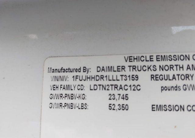 2020 FREIGHTLINER CASCADIA