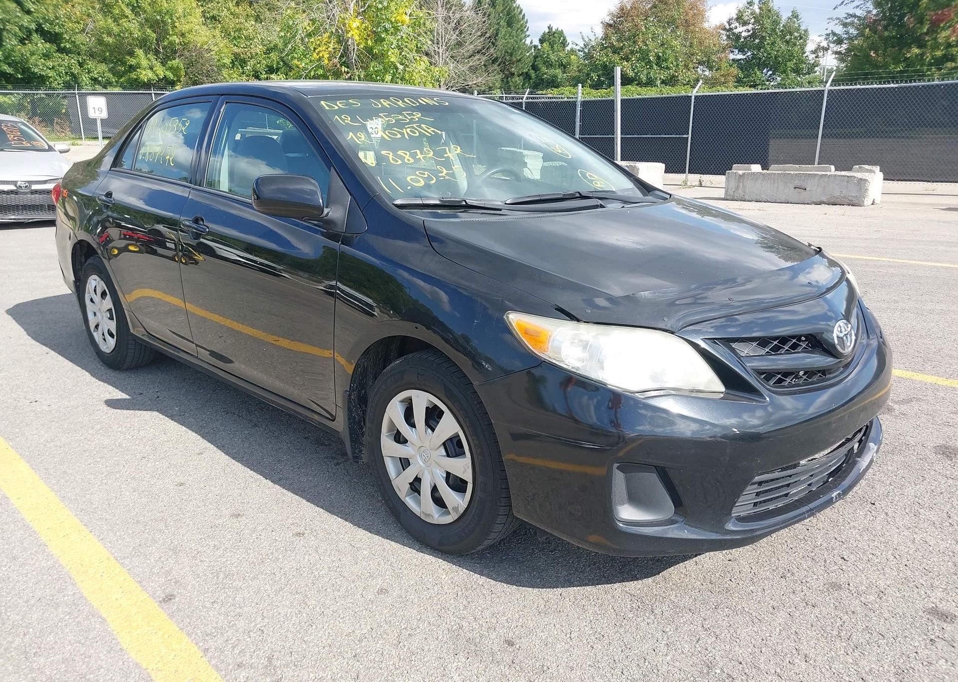 2012 TOYOTA COROLLA S