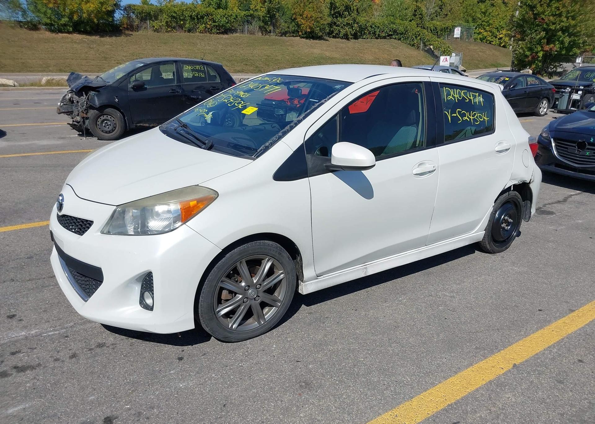 2012 TOYOTA YARIS