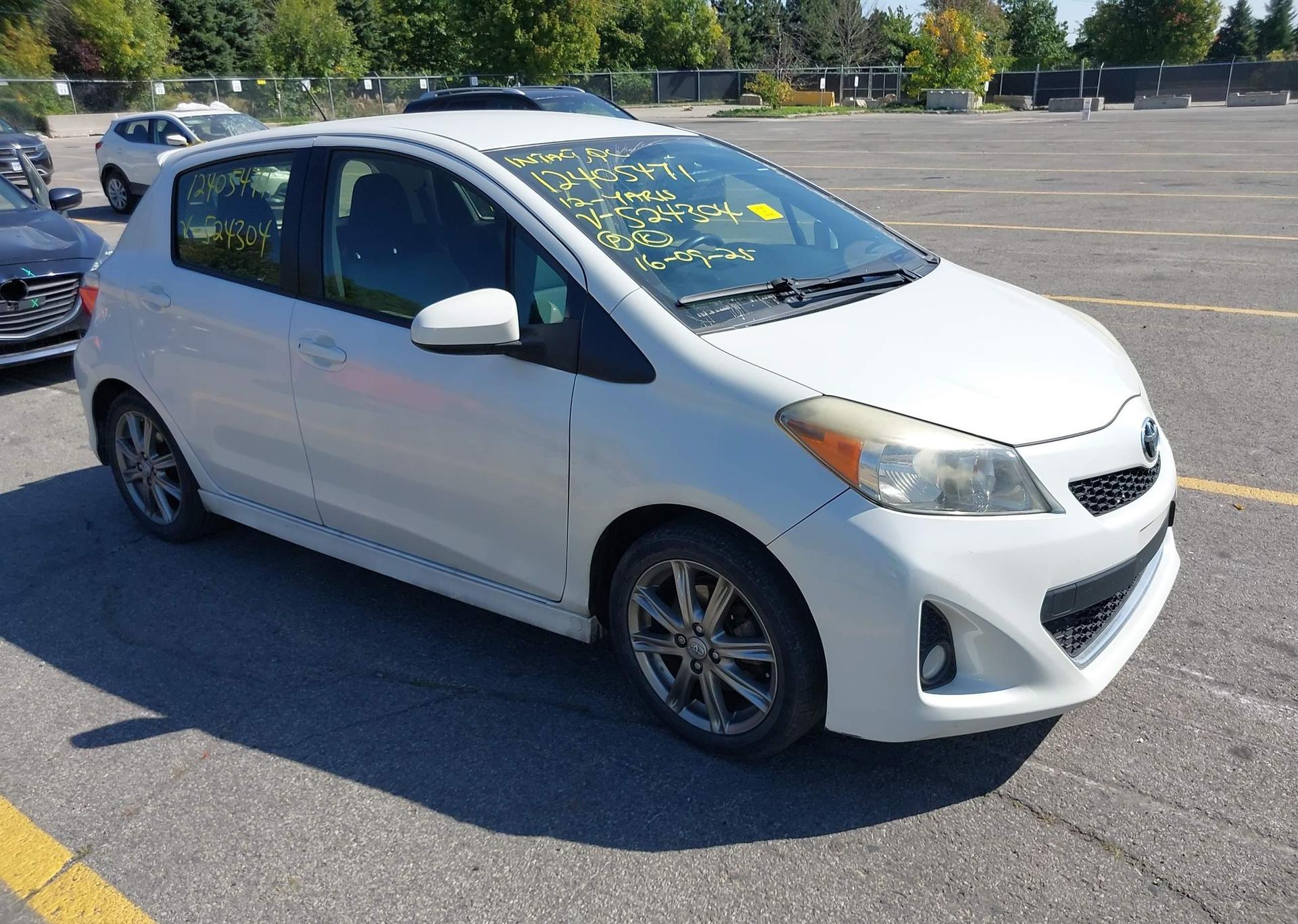 2012 TOYOTA YARIS