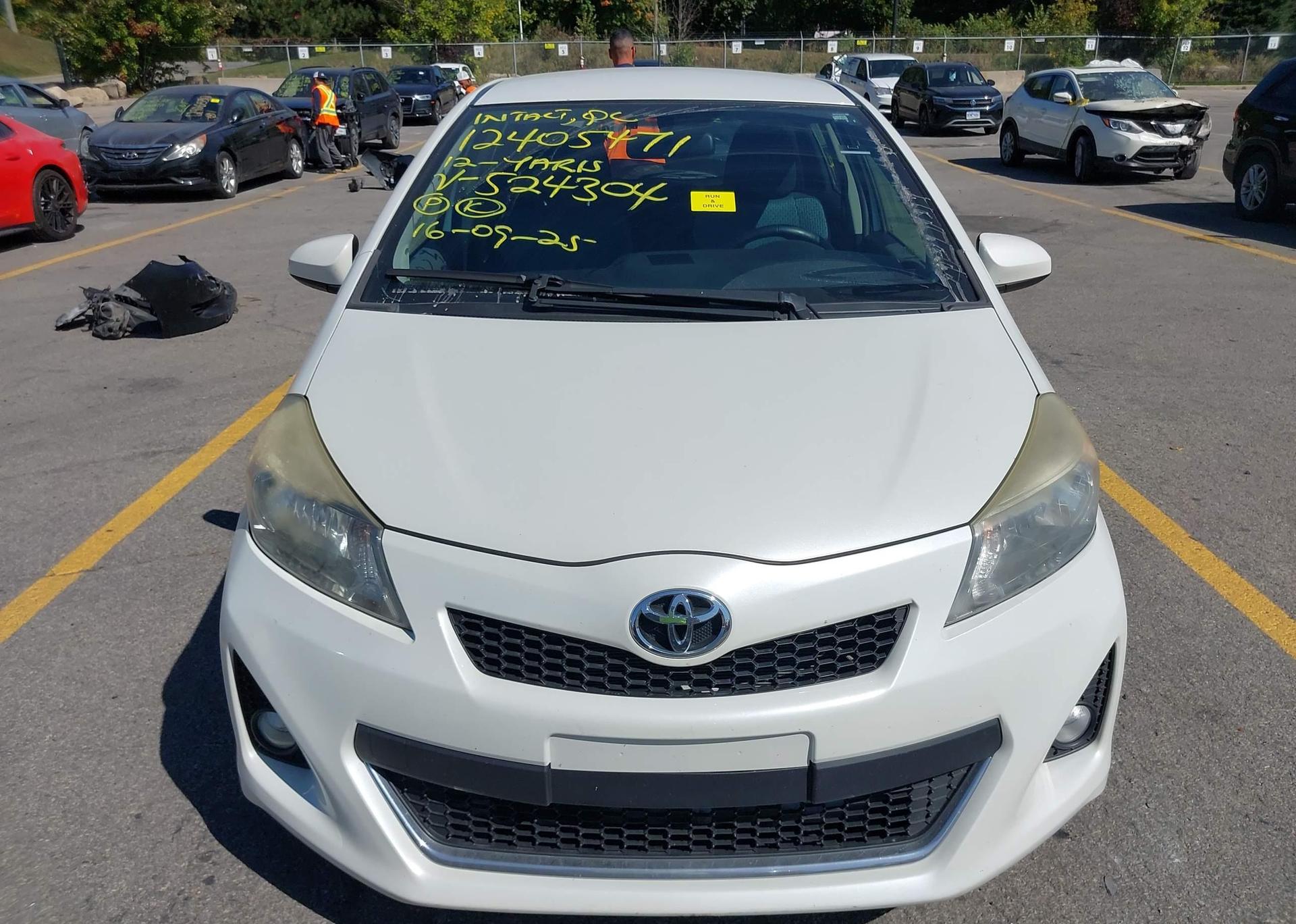 2012 TOYOTA YARIS