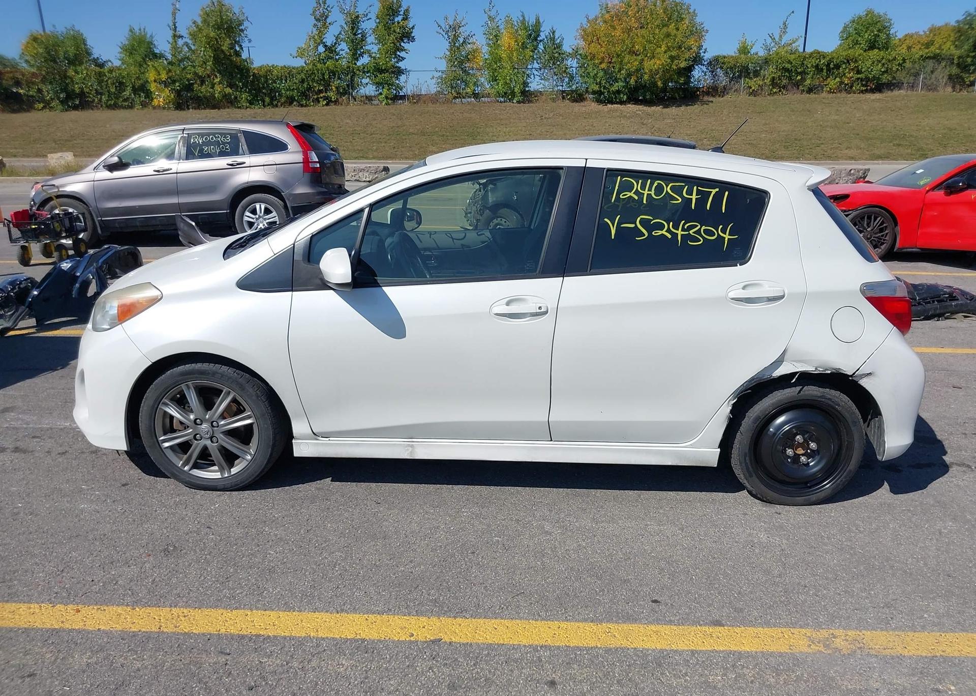 2012 TOYOTA YARIS