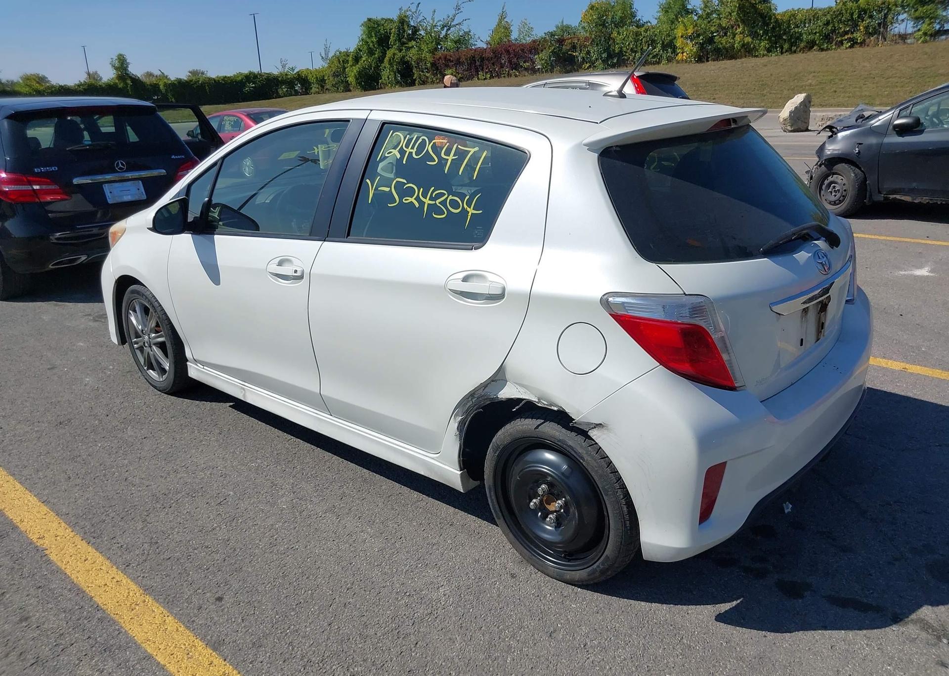 2012 TOYOTA YARIS