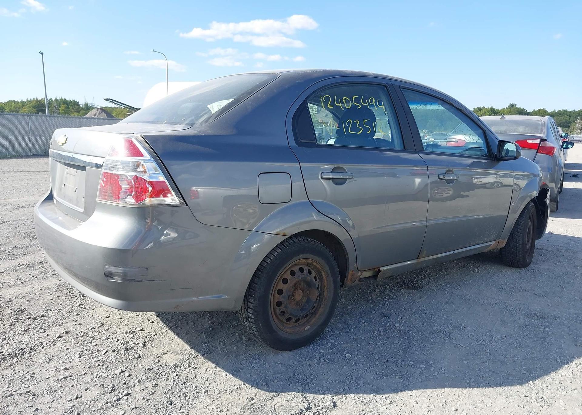 2009 CHEVROLET AVEO