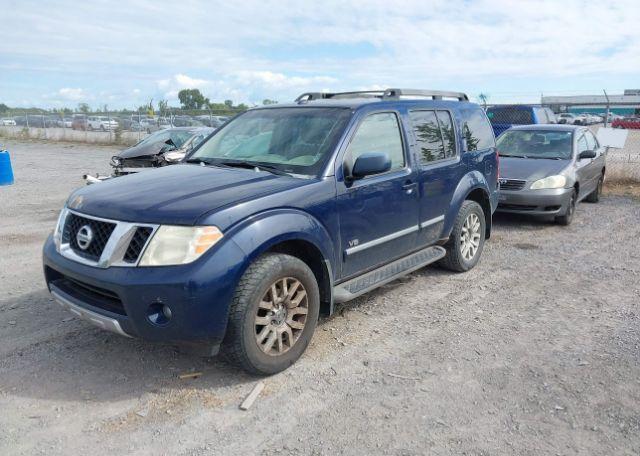 2008 NISSAN PATHFINDER SE V8