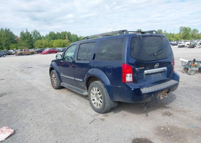 2008 NISSAN PATHFINDER SE V8