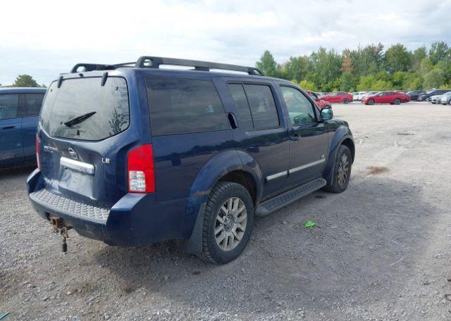 2008 NISSAN PATHFINDER SE V8