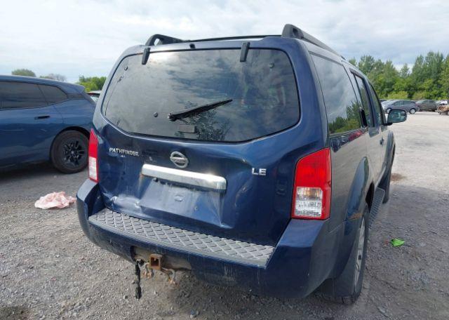 2008 NISSAN PATHFINDER SE V8