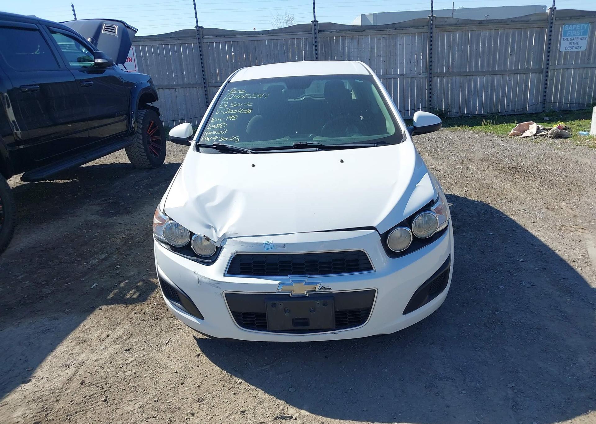 2013 CHEVROLET SONIC LT AUTO