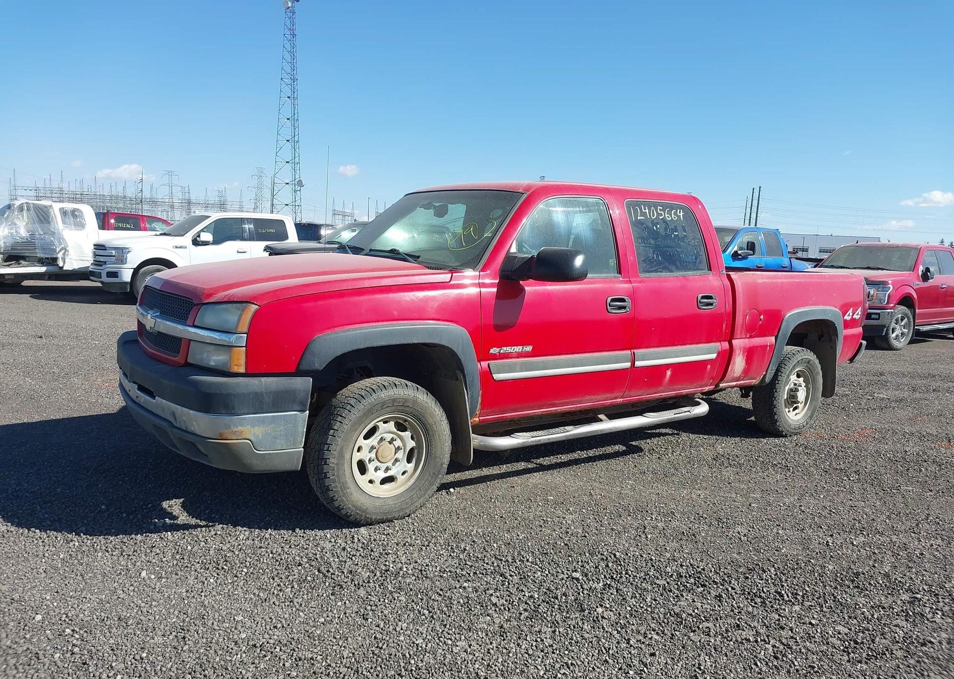 2004 CHEVROLET SILVERADO K2500 HEAVY DUTY
