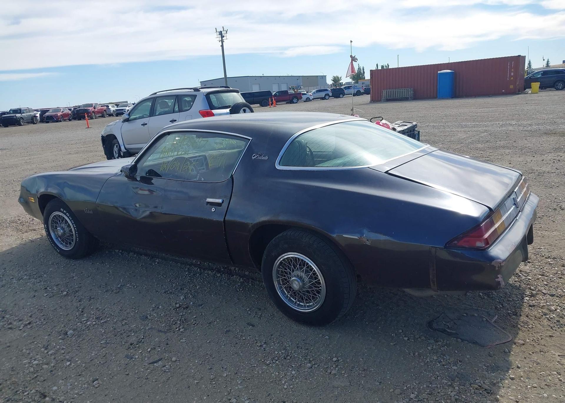 1981 CHEVROLET CAMARO BERLINETTA