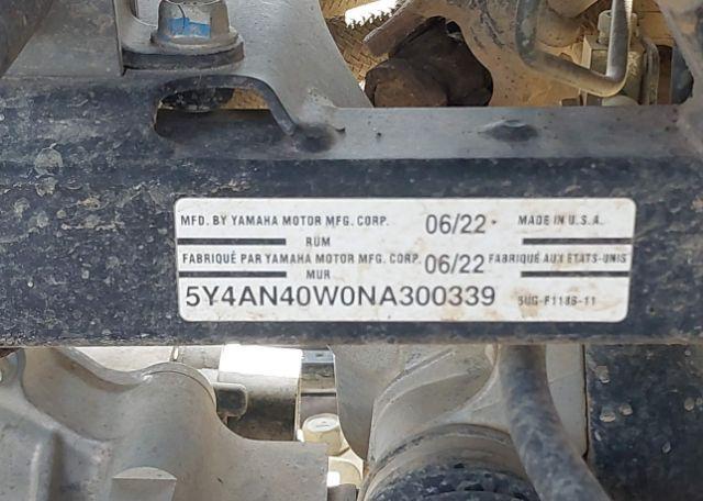 2022 YAMAHA YXE1000