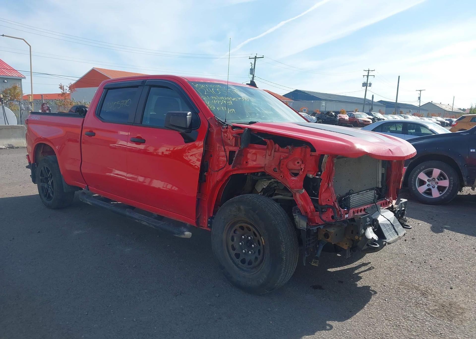 2021 CHEVROLET SILVERADO 1500 CUSTOM