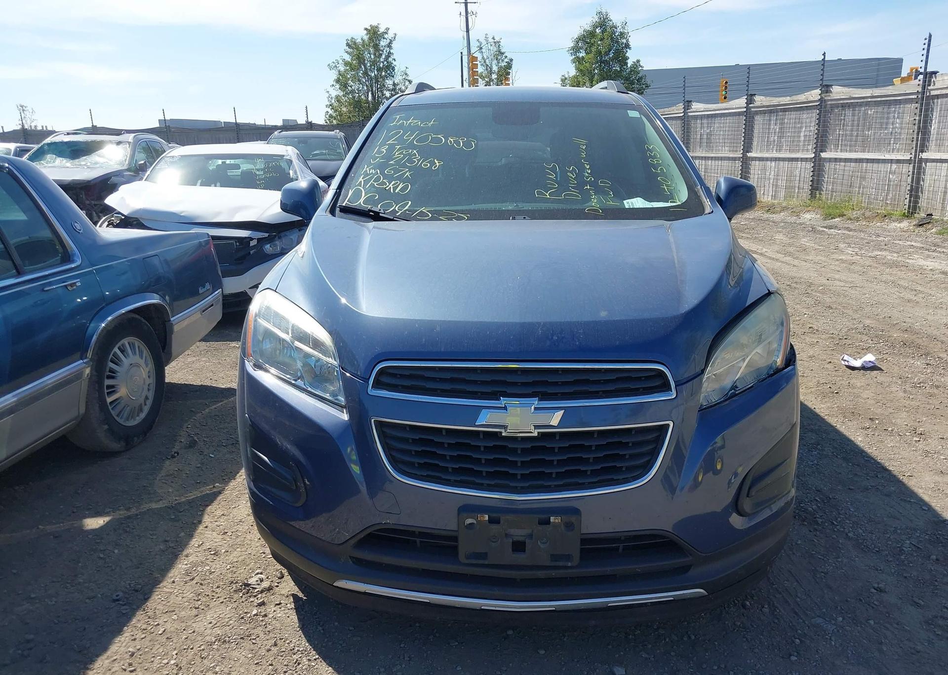 2013 CHEVROLET TRAX