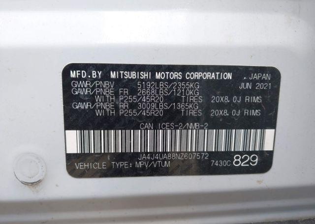 2022 MITSUBISHI OUTLANDER LE