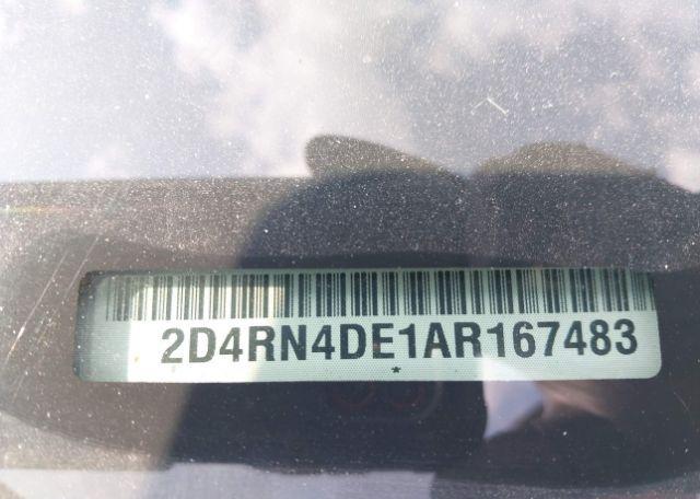 2010 DODGE GRAND CARAVAN SE