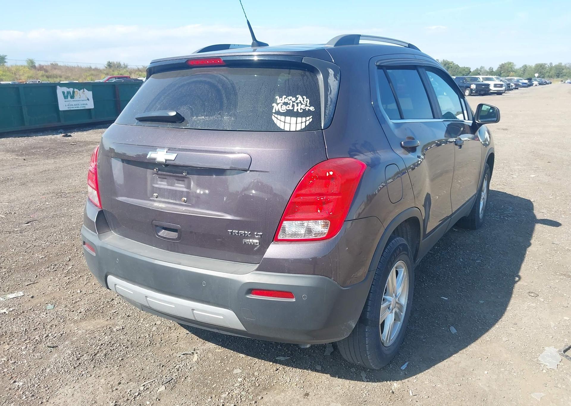 2014 CHEVROLET TRAX 1LT