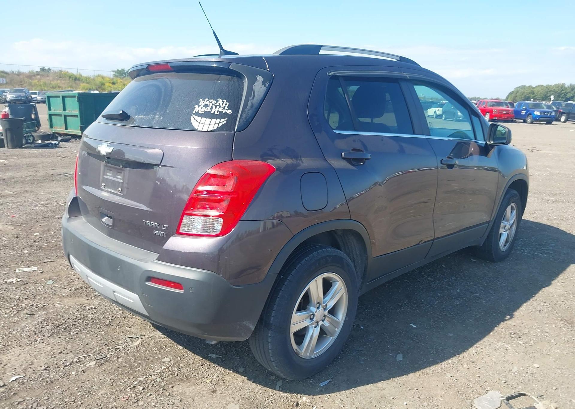 2014 CHEVROLET TRAX 1LT