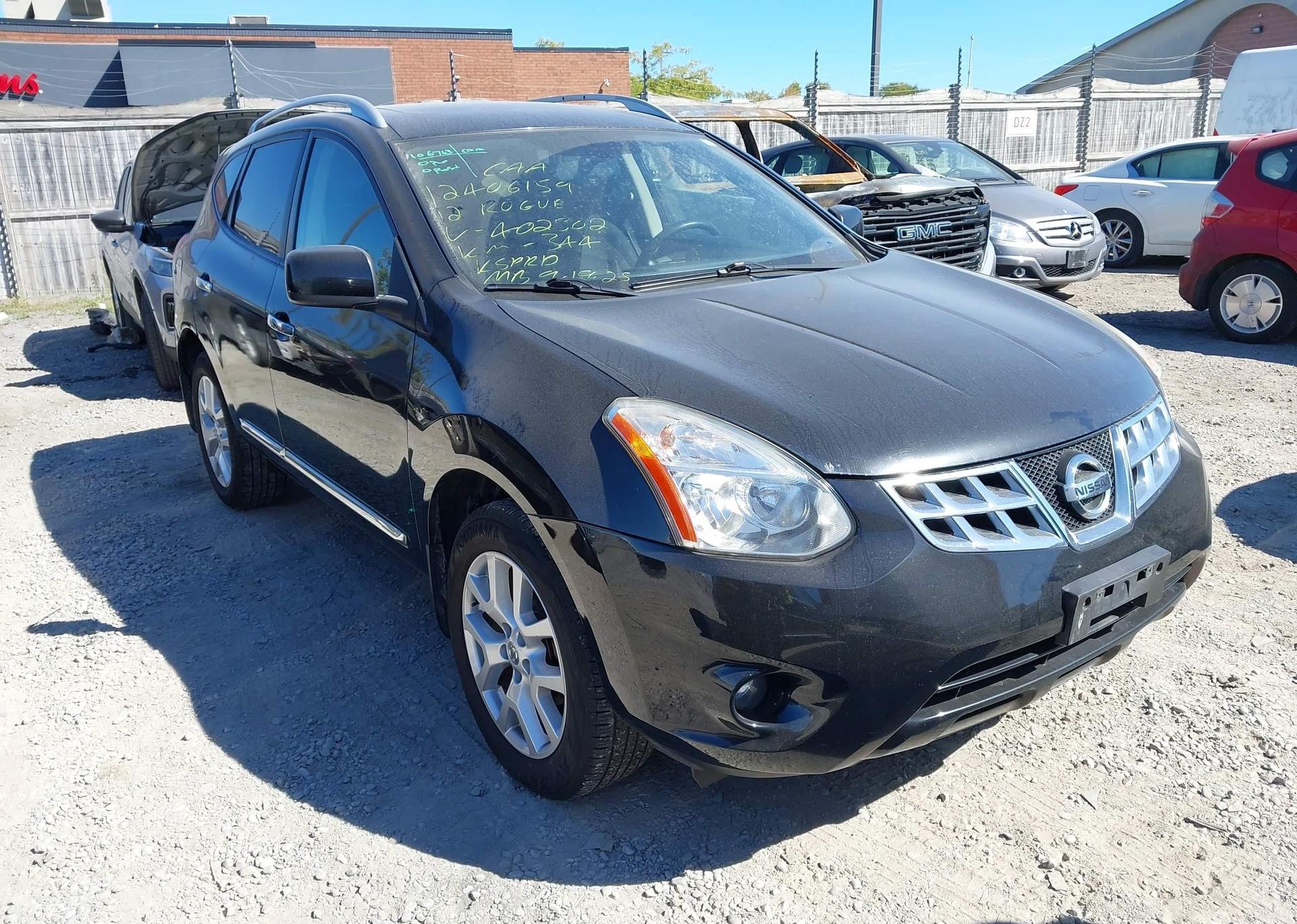 2012 NISSAN ROGUE S