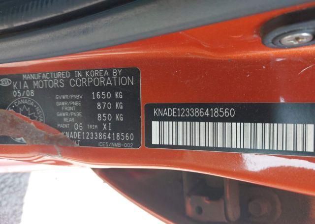 2008 KIA RIO EX