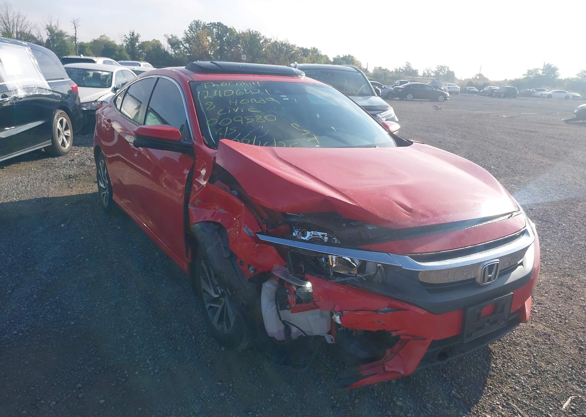 2018 HONDA CIVIC EX