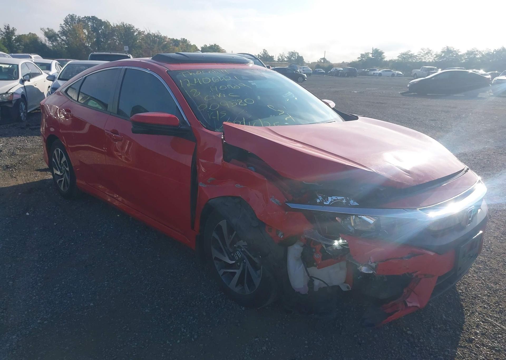 2018 HONDA CIVIC EX