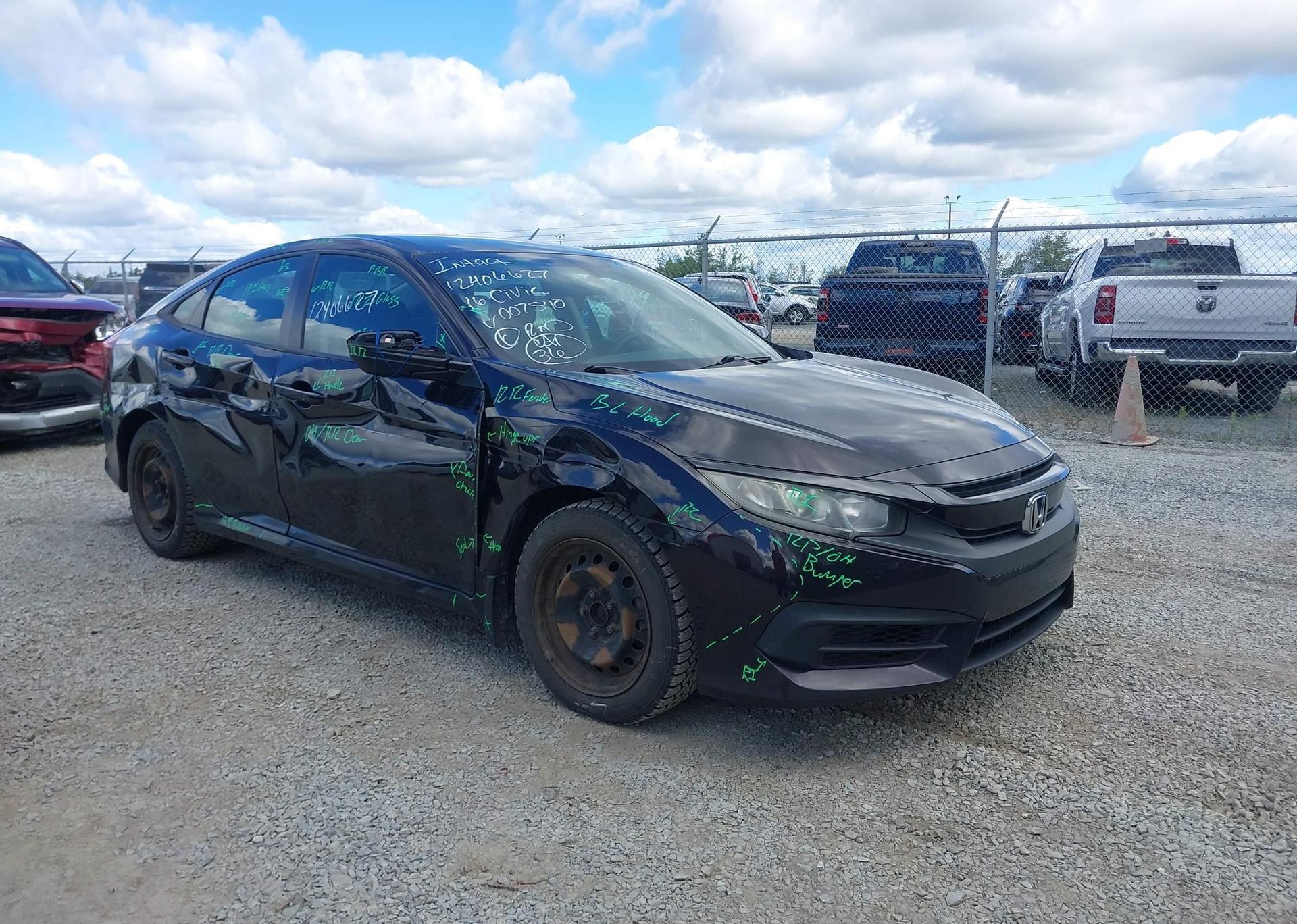 2016 HONDA CIVIC LX