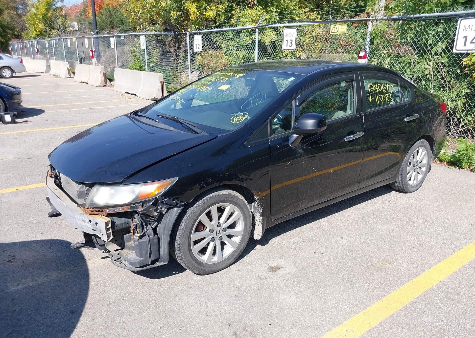 2012 HONDA CIVIC EX