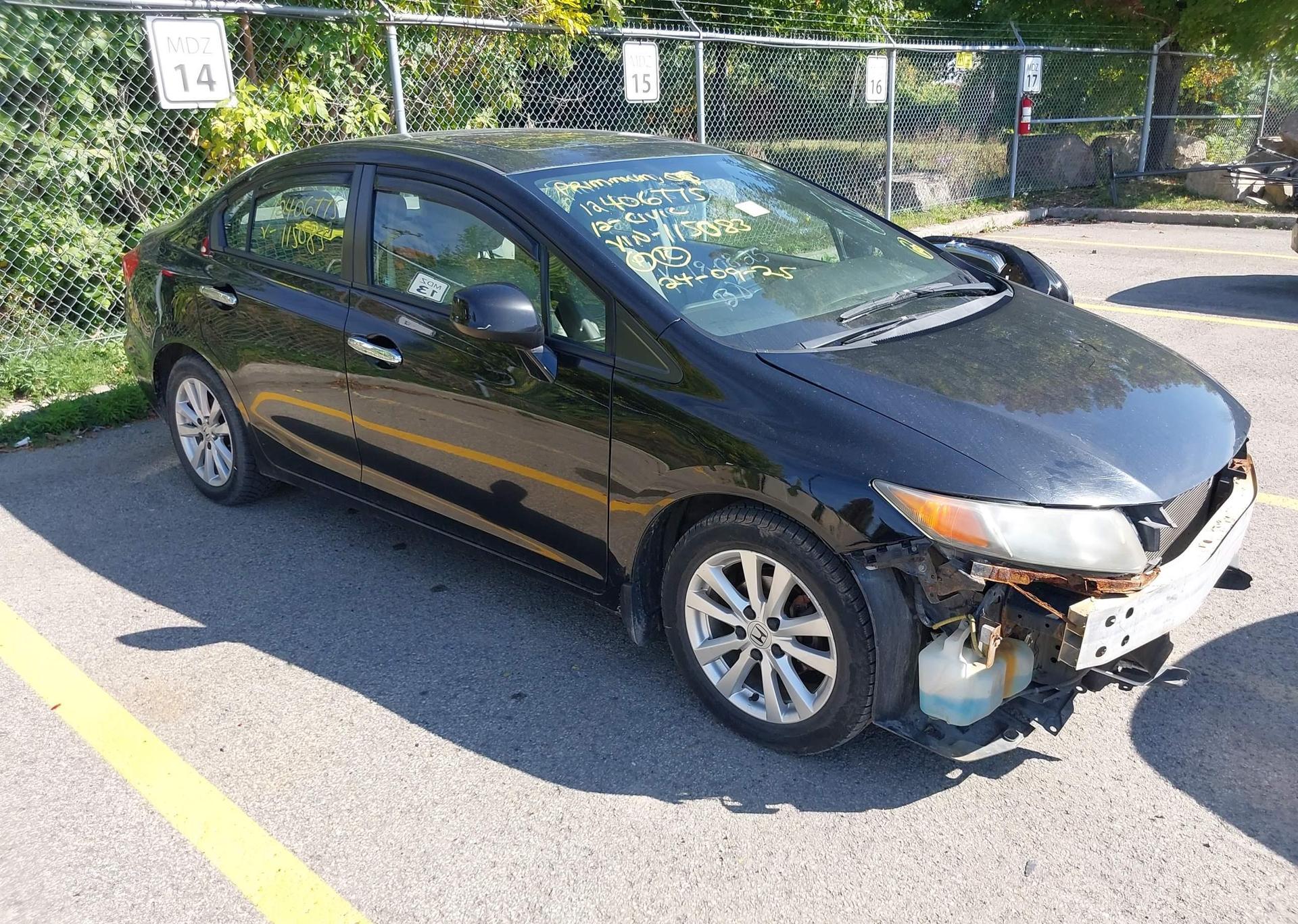 2012 HONDA CIVIC EX
