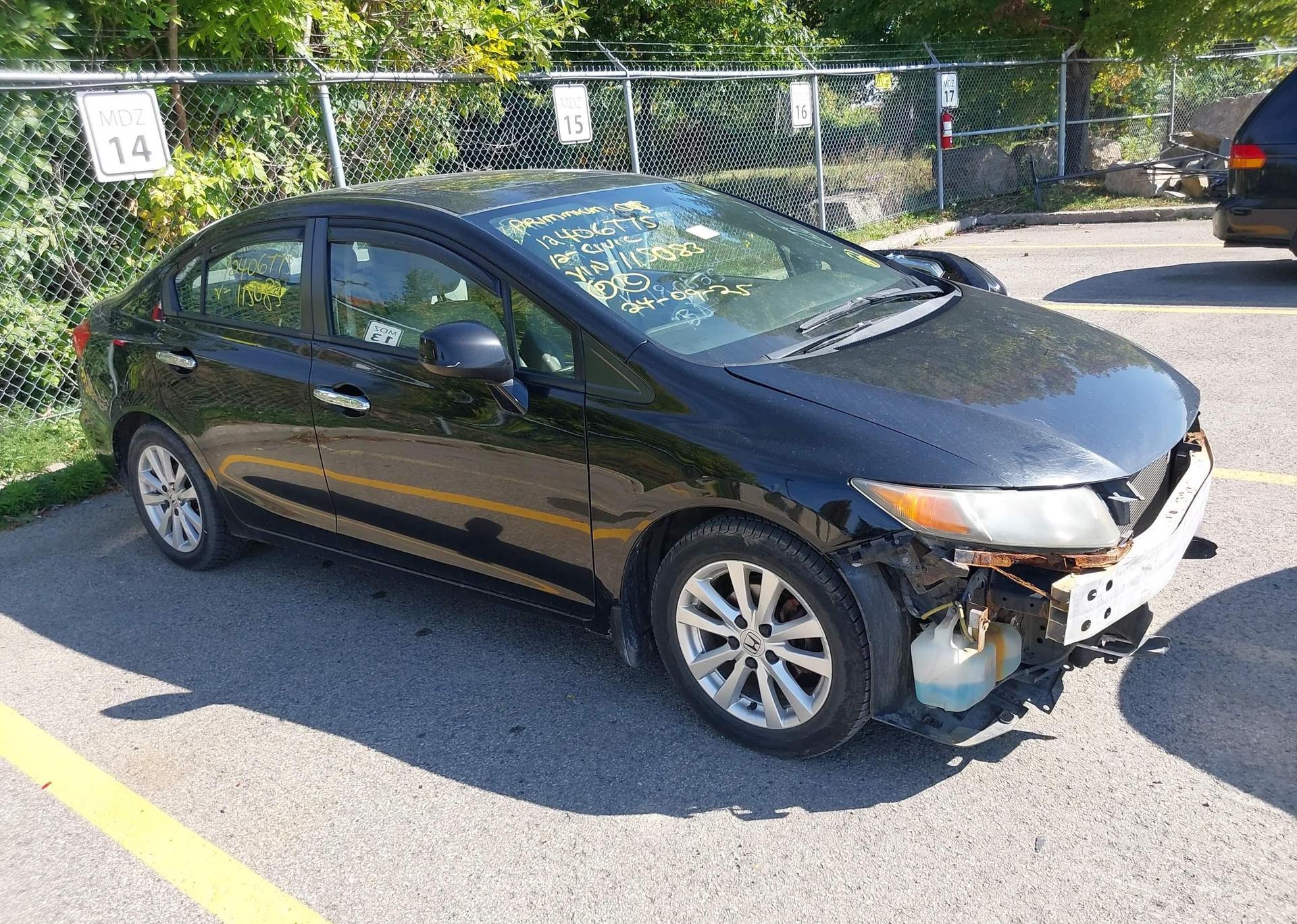 2012 HONDA CIVIC EX
