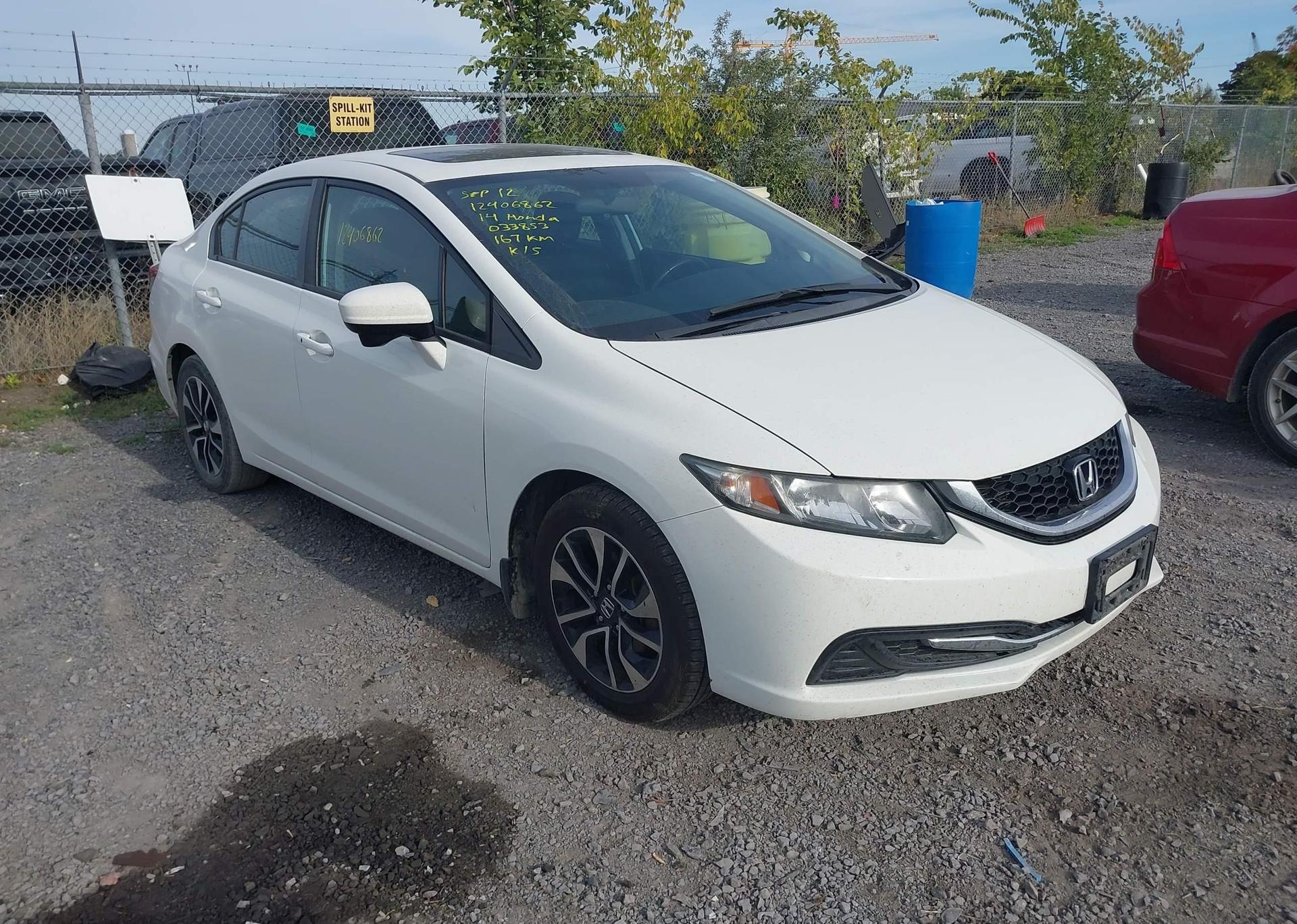 2014 HONDA CIVIC SEDAN EX