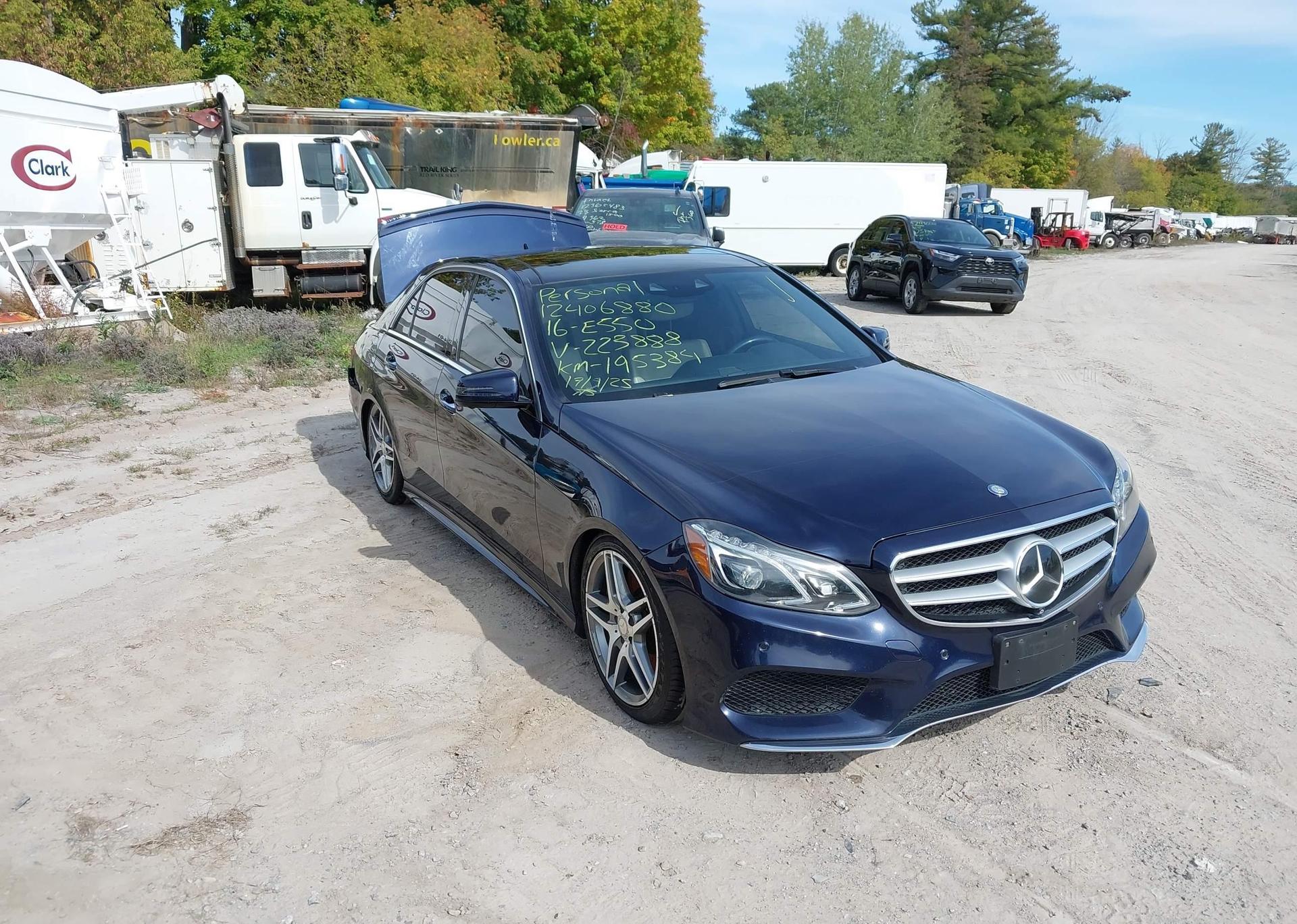 2016 MERCEDES-BENZ E 550 4MATIC