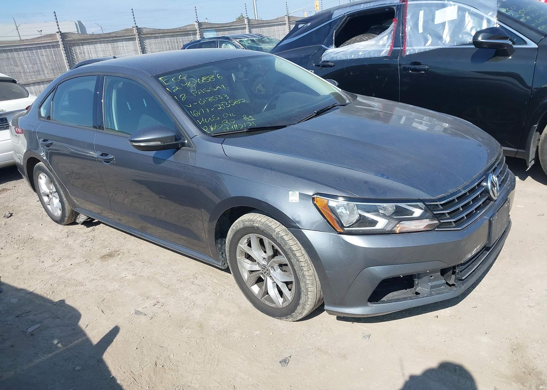2018 VOLKSWAGEN PASSAT