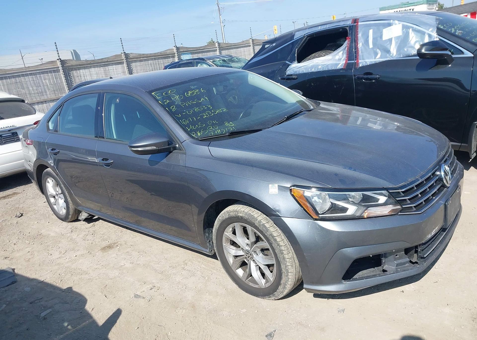2018 VOLKSWAGEN PASSAT