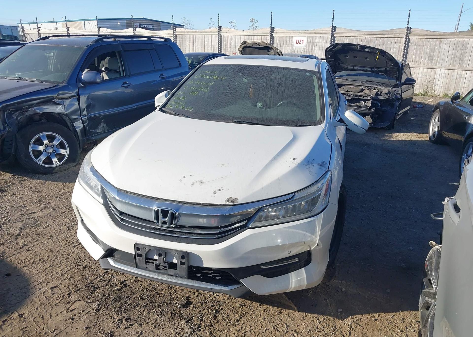 2016 HONDA ACCORD
