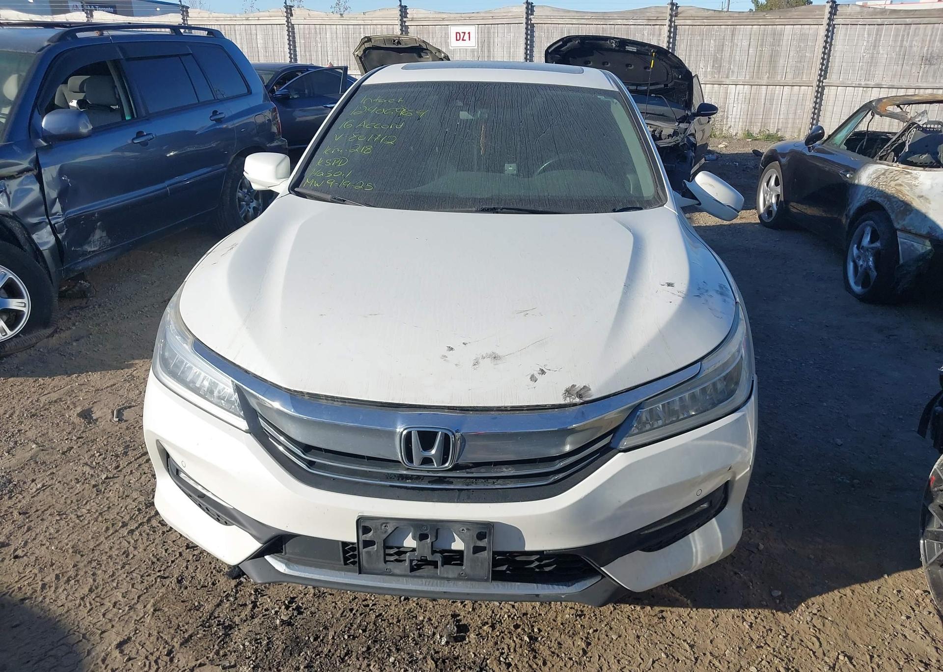2016 HONDA ACCORD