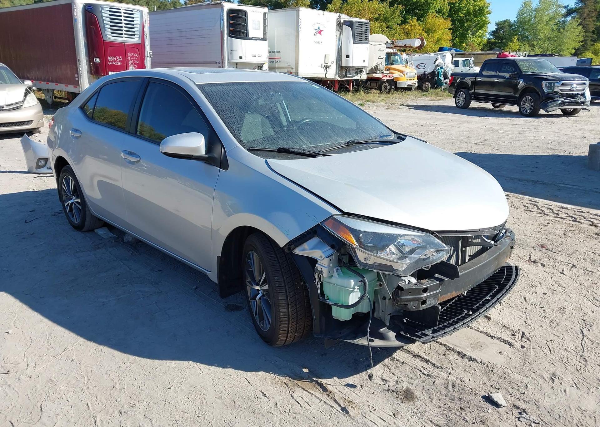2016 TOYOTA COROLLA